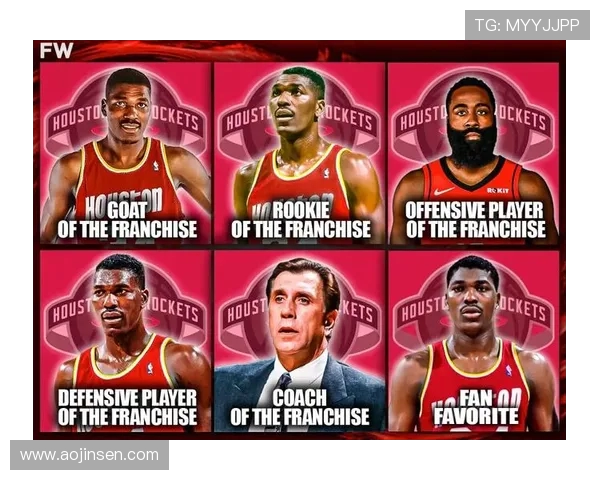 火箭队全明星球员的官方照片及历史贡献介绍